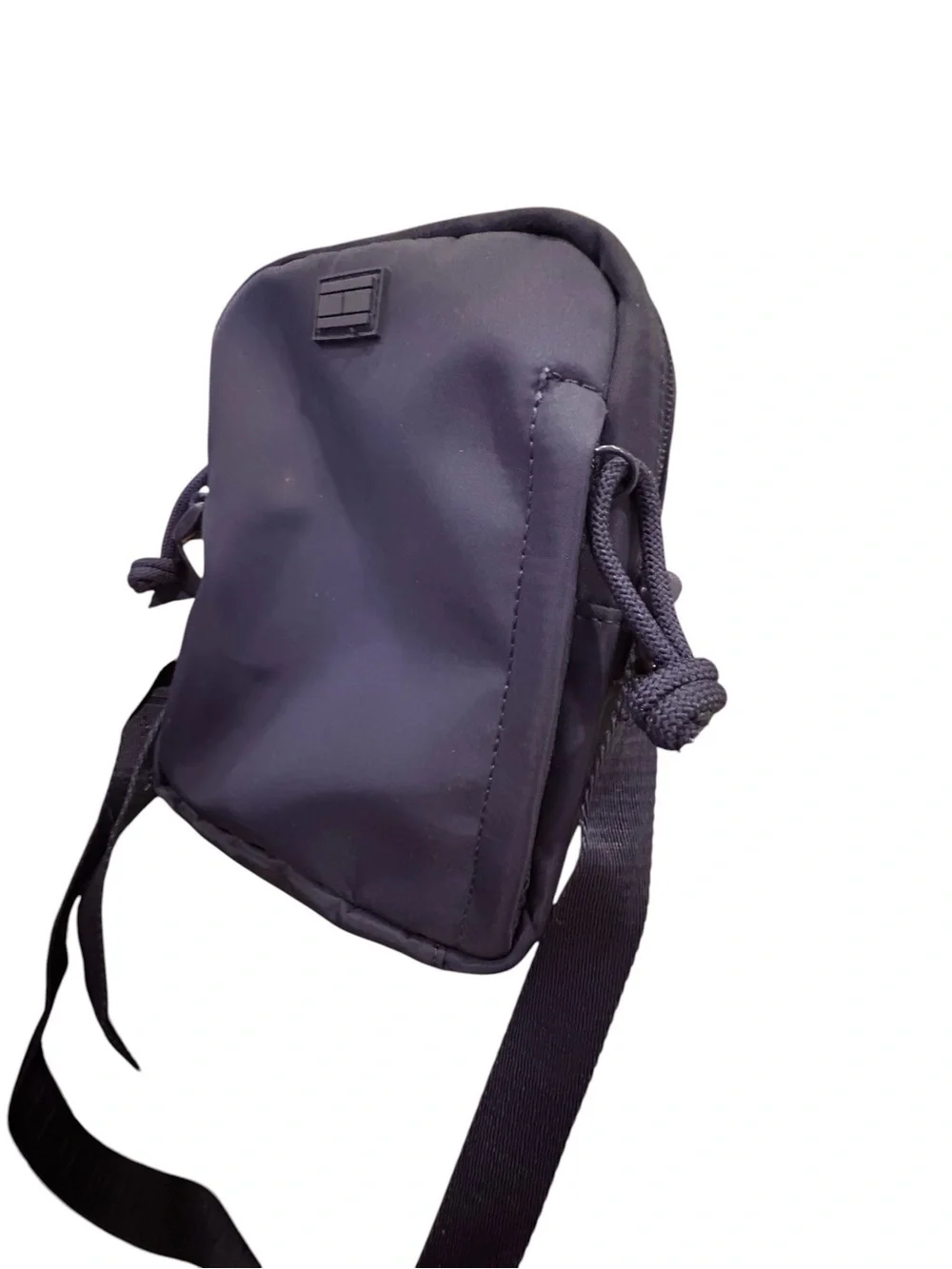 Tommy Hilfiger Black Crossbody Bag with Adjustable Strap